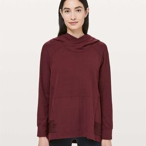 Lululemon starting place hoodie size 2 garnet red